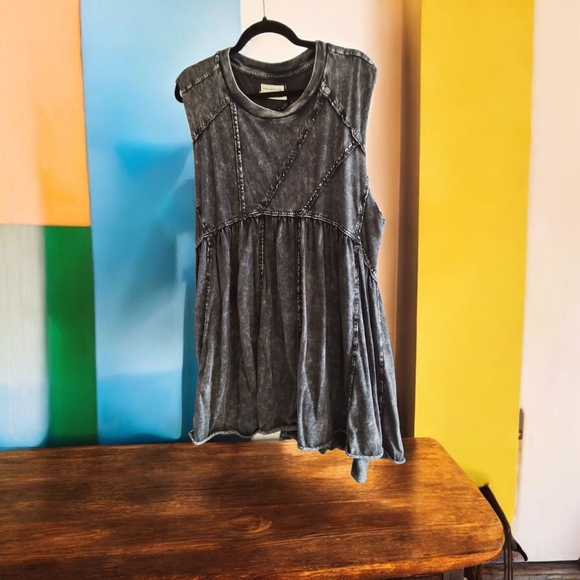 Urban Outfitters Tops - Washed Black Sleeveless Top